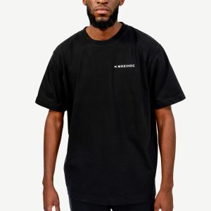 t-shirt oversize noir homme | Makihoc